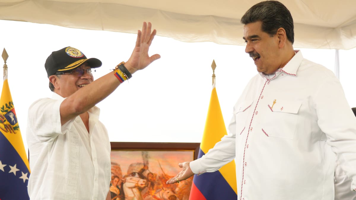 Desde el Catatumbo, Petro dijo que hablará con Maduro para la construcción de una zona económica