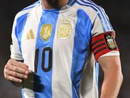 Camiseta de Argentina de leo Messi. I Foto: Federico Peretti/NurPhoto via Getty Images.