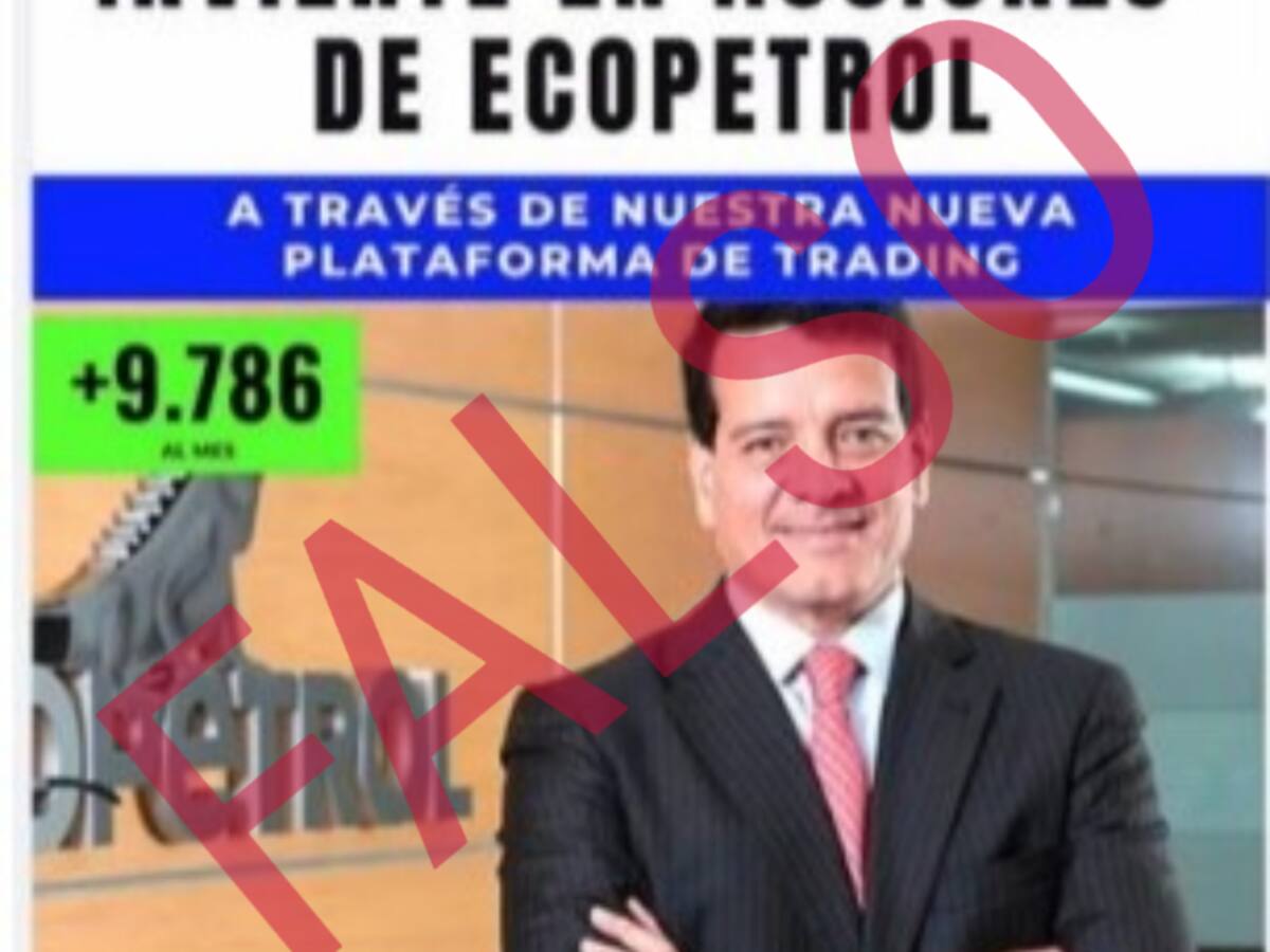 No caiga: Felipe Bayón, expresidente de Ecopetrol, no promociona negocio en Trading Safari