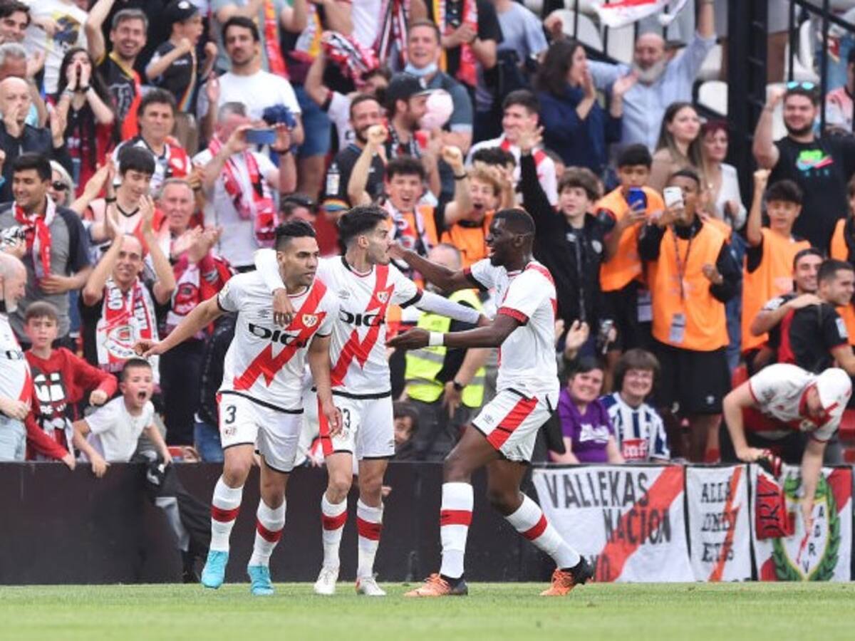 Vuelve a rugir ‘El Tigre’: Falcao García hizo el gol del empate del Rayo Vallecano