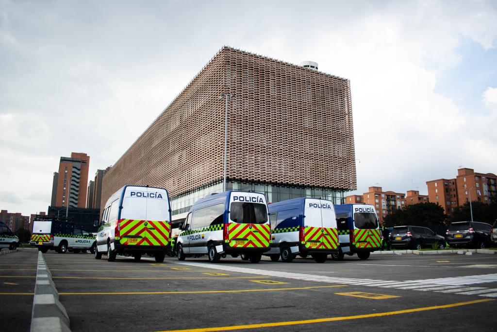 Inicia operación del nuevo Comando de Policía en Bogotá. Foto: Colprensa.