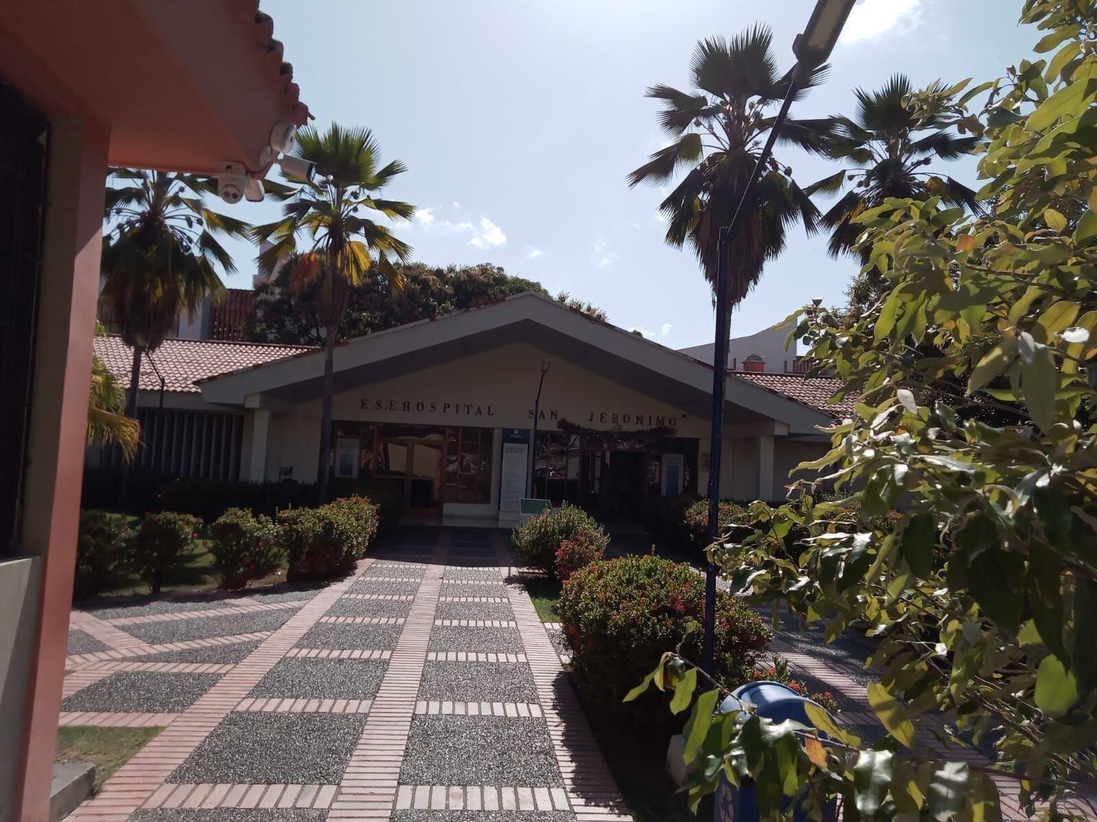 Fachada hospital San Jerónimo de Montería. Foto: suministrada a La W.
