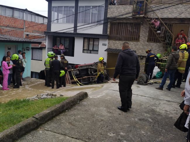 Crédito: Organismos de socorro de Manizales.