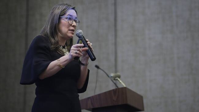 Ministra de Minas y Energía, María Fernanda Suárez. Foto: Colprensa