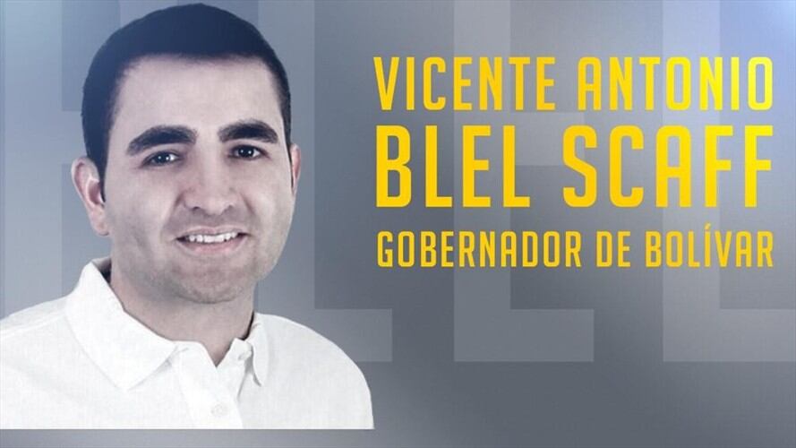 Blel Scaff es el nuevo gobernador del Bolivar. Foto: La Wcon Julio Sánchez Cristo