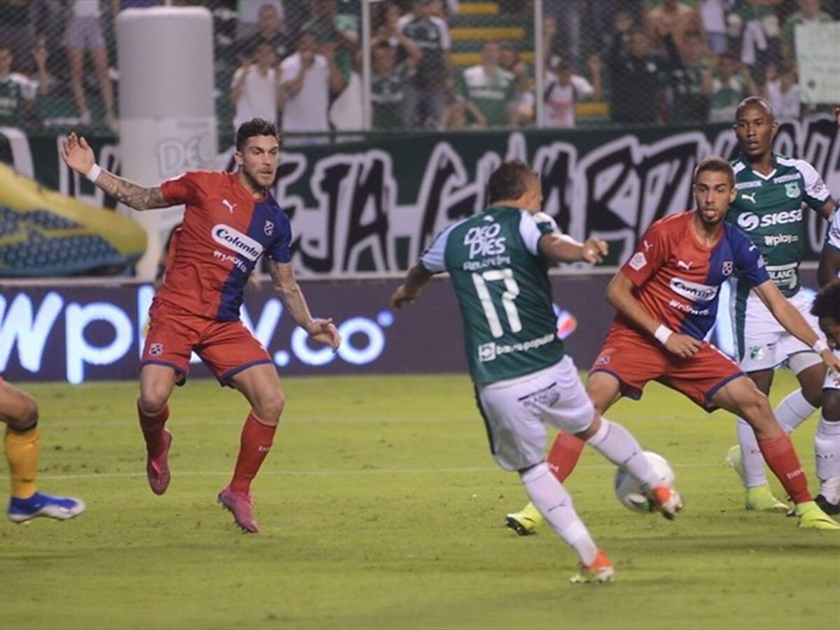 Cali y Medellín empataron en la final de la Copa Águila