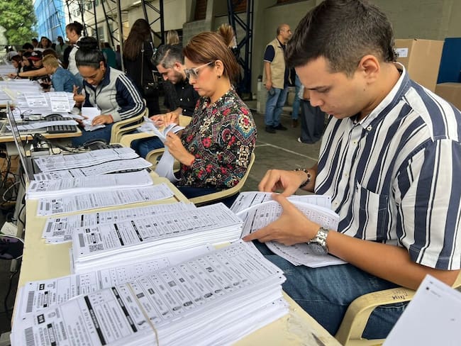 Puestos de votación para las elecciones regionales 2023. Foto: Colprensa.