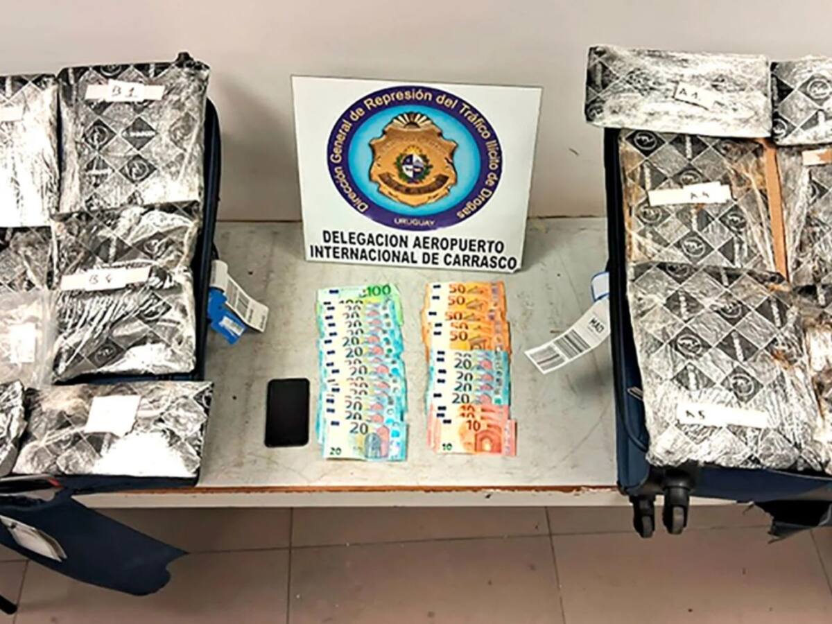 Exactriz de cine para adultos, entre los detenidos en Uruguay por transporte de cocaína