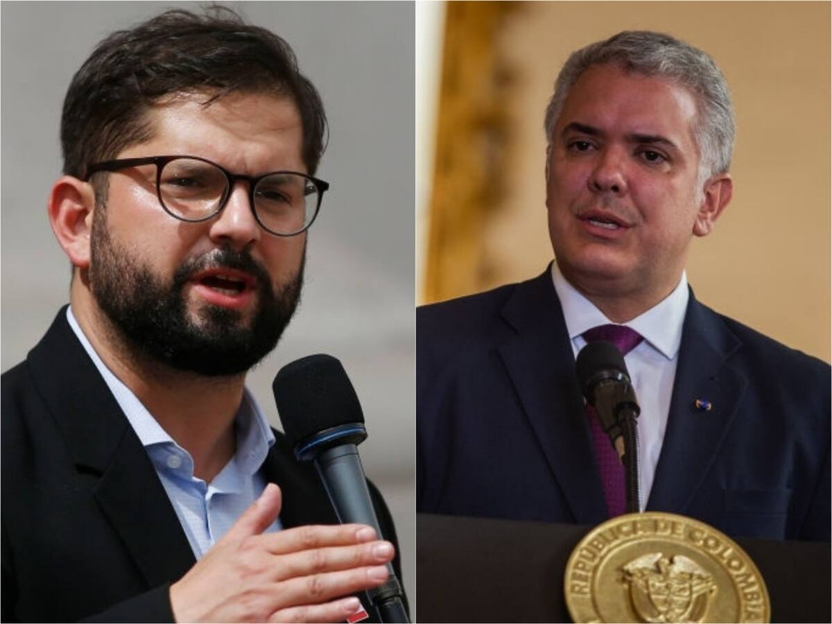 Migración y cambio climático, los temas de la primera conversación entre Duque y Boric