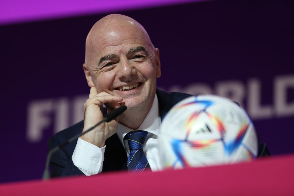 Gianni Infantino. (Photo by Maryam Majd ATPImages/Getty images)