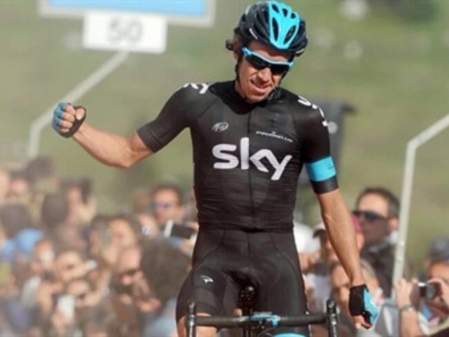 Rigoberto Urán termina segundo en el Giro de Italia 2013. Foto: EFE