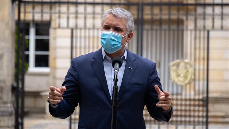 Presidente de Colombia, Iván Duque. Foto: Presidencia de la República