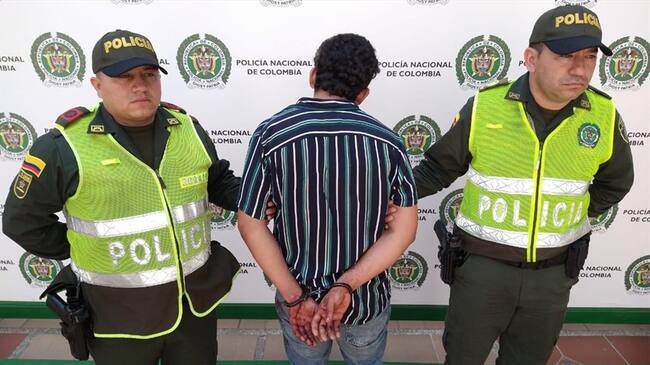 El presunto asesino tendrá medida intramural por feminicidio. . Foto: Cortesía