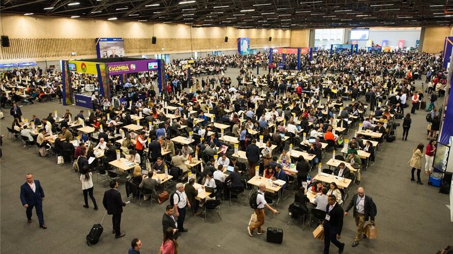 Macrorrueda Bicentenario generó US$34,5 millones con más de 10.000 citas de negocios. Foto: Procolombia