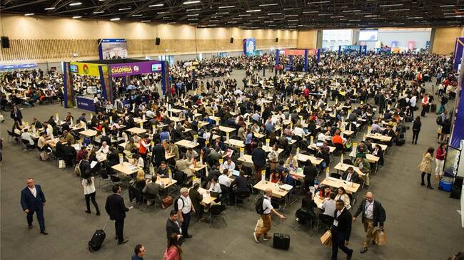 Macrorrueda Bicentenario generó US$34,5 millones con más de 10.000 citas de negocios. Foto: Procolombia