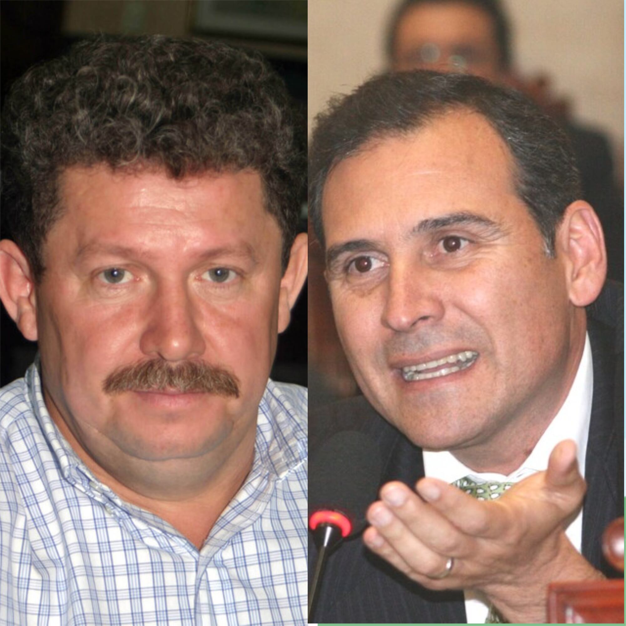 Ramiro Suárez Corzo y Juan Manuel Corzo Román. Foto: Colprensa