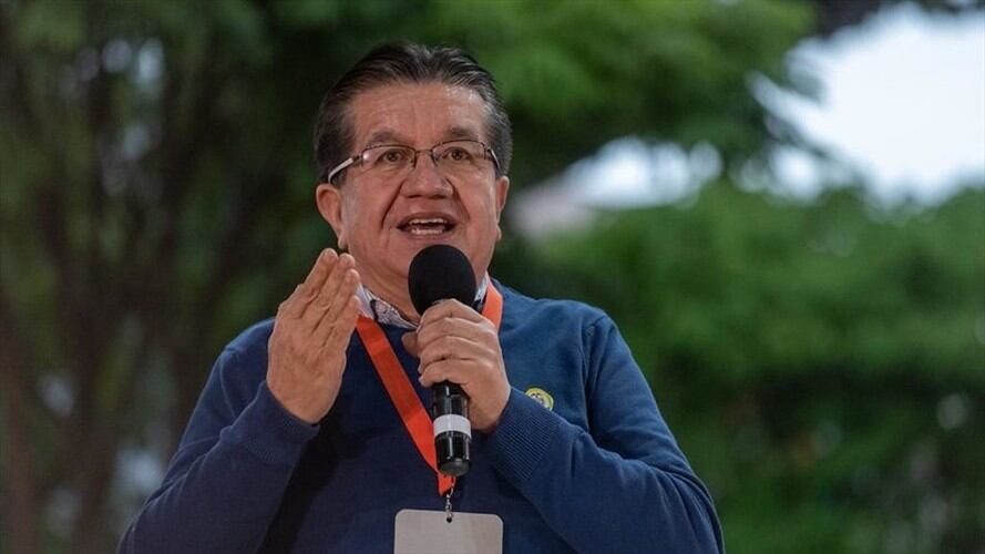 El ministro de Salud, Fernando Ruiz, Foto: Colprensa / MINISTERIO DE SALUD