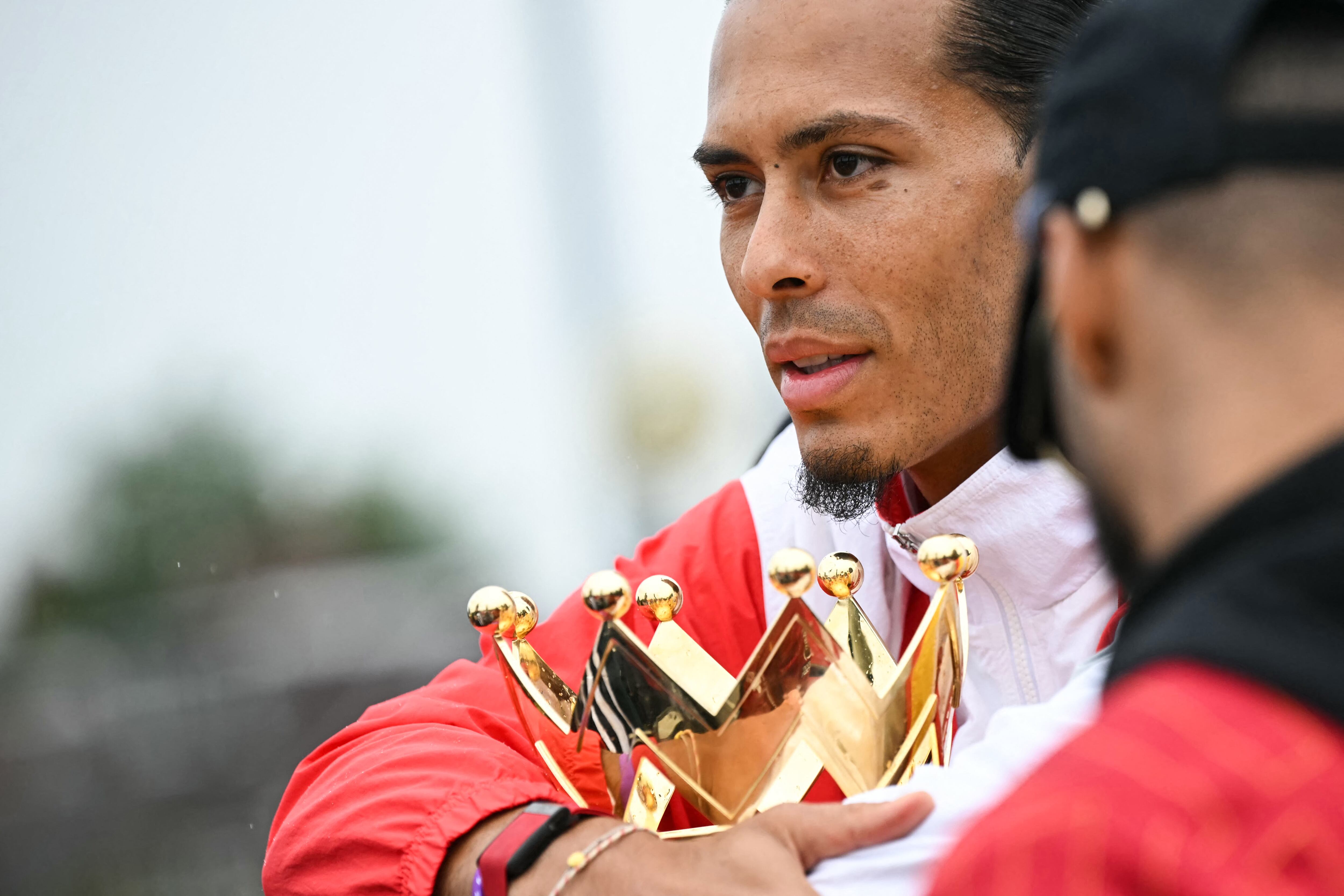 Van Dijk. Foto: PAUL ELLIS/AFP via Getty Images.         