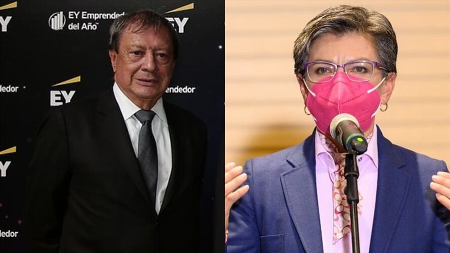 Claudia López escribe un polémico trino de respuesta al empresario Mario Hernández. Foto: Colprensa