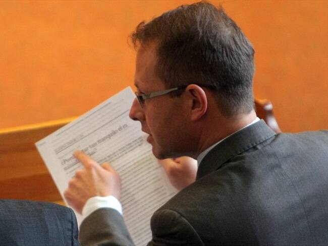 La carta de Andrés Felipe Arias para que el gobierno colombiano pida su libertad. Foto: Colprensa