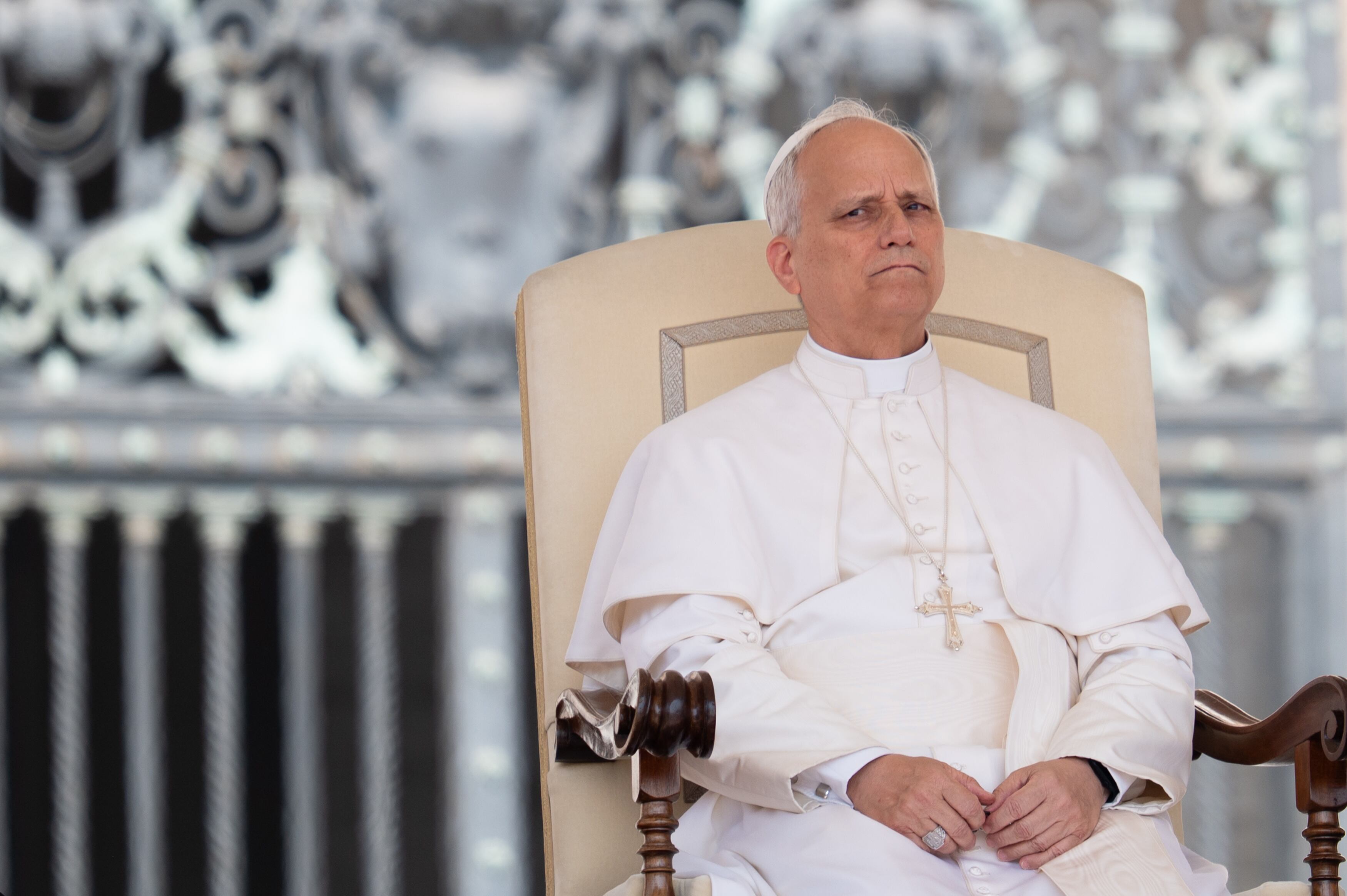 Papa León XIV. FOTO: Massimo Valicchia/NurPhoto via Getty Images