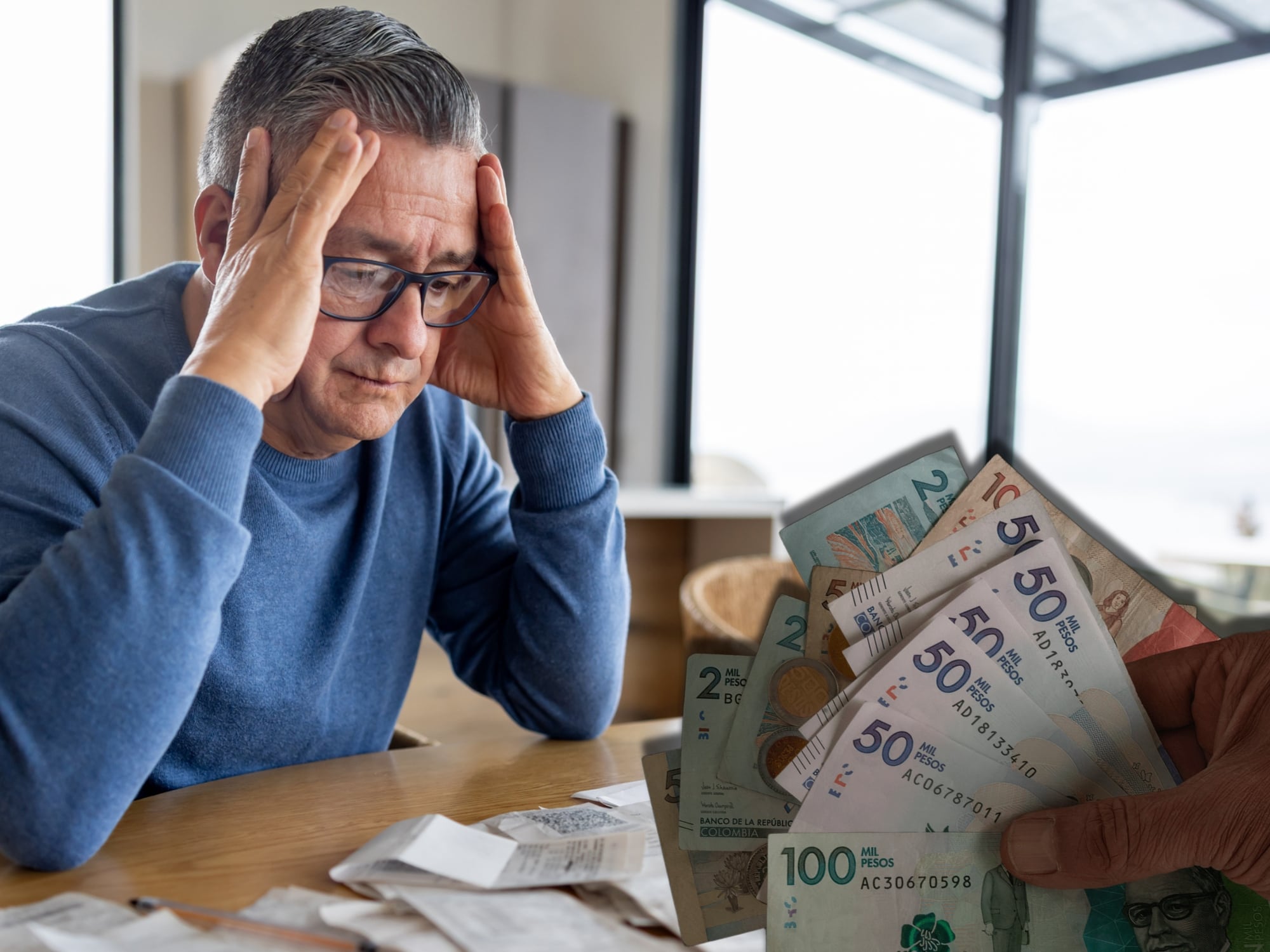 Imagen de referencia de deuda y dinero colombiano. Fotos: Getty Images
