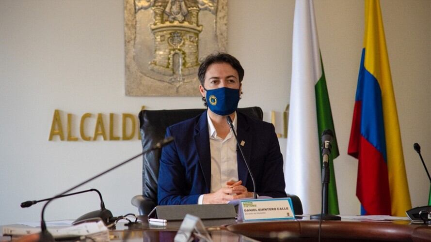 Daniel Quintero, alcalde de Medellín. Foto: Alcaldía de Medellín