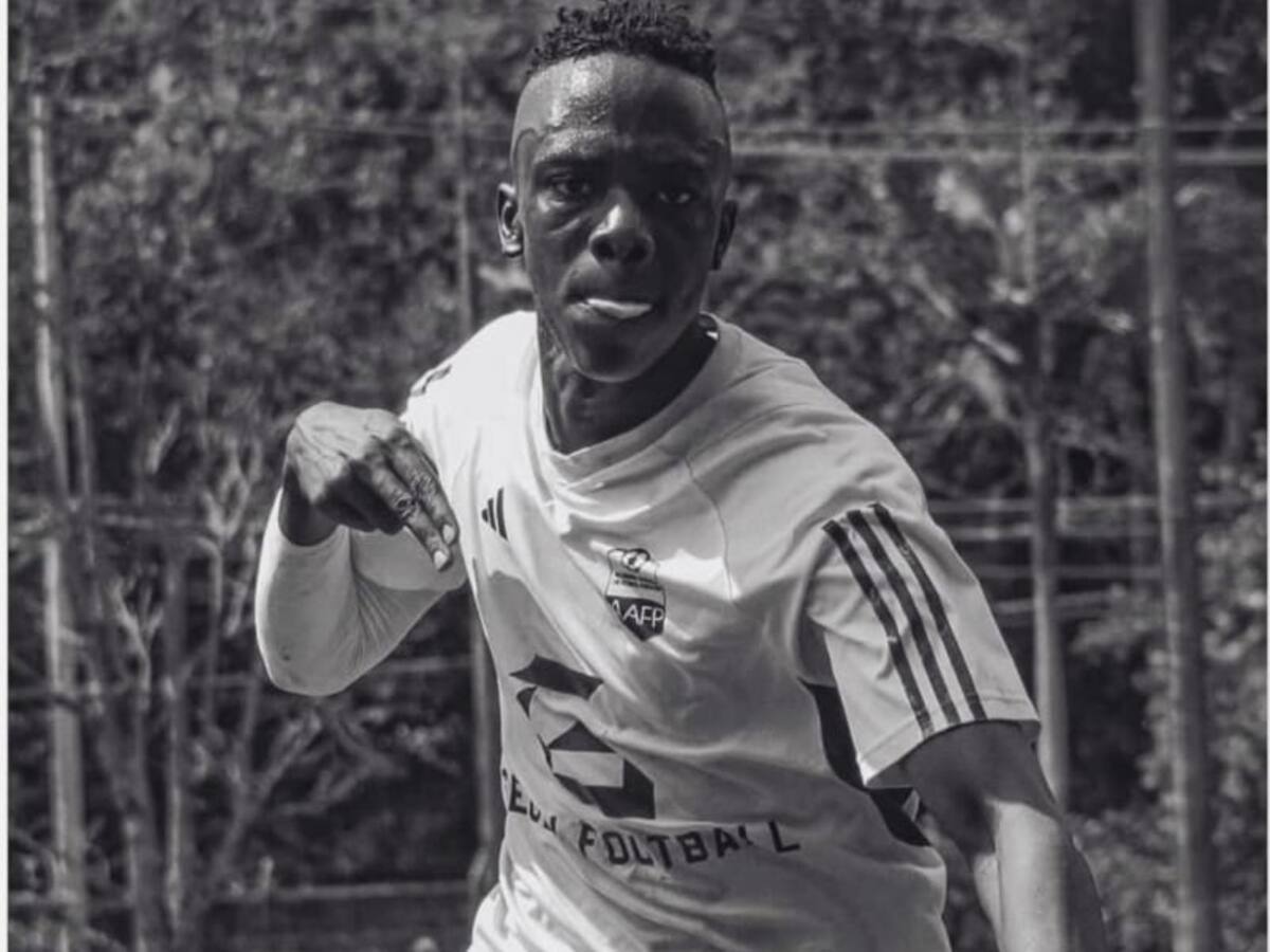 Joven promesa del fútbol murió en accidente de tránsito en el norte del Cauca