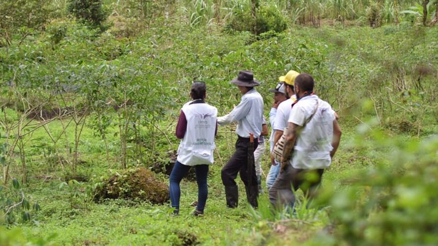 Hallan en el Meta 12 posibles fosas comunes con desaparecidos. Foto: Unidad de Búsqueda