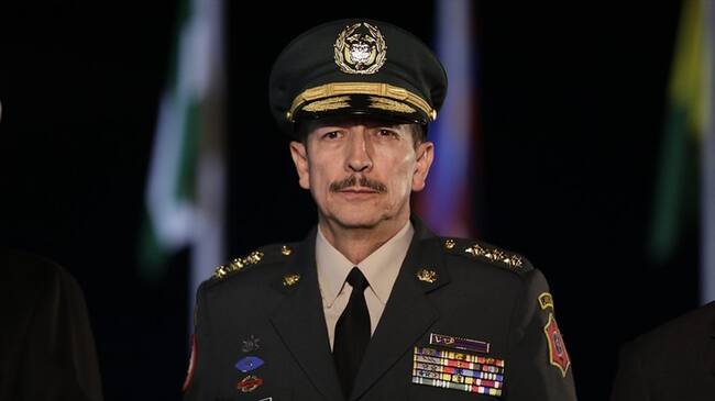 Entre los generales señalados por HRW se encuentra Nicacio Martínez, por cuenta de varios de sus subordinados que se encuentran investigados por 23 “falsos positivos” del año 2005. Foto: Colprensa