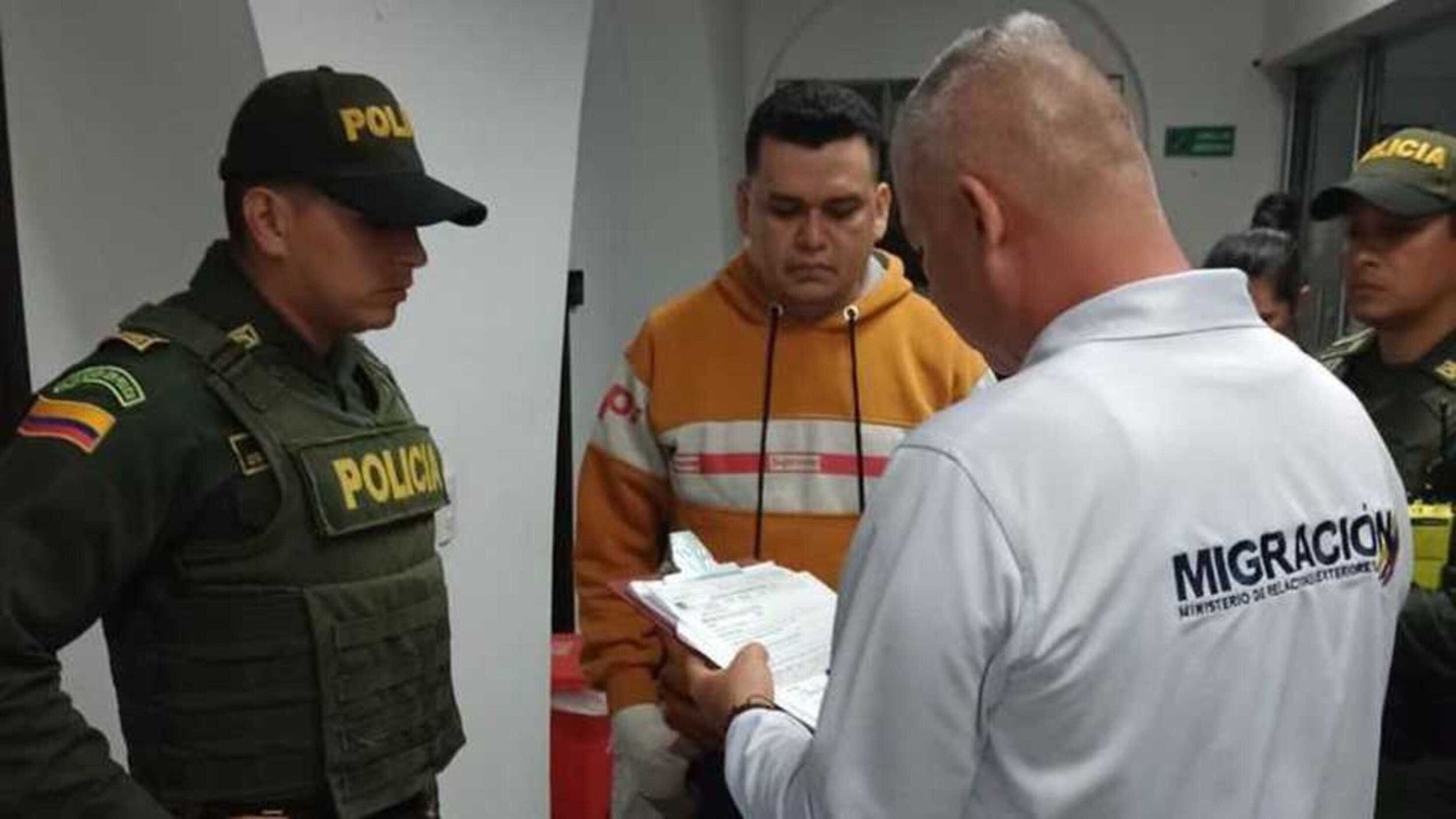 Digno Palomino había sido deportado recientemente. Foto: Migración Colombia.