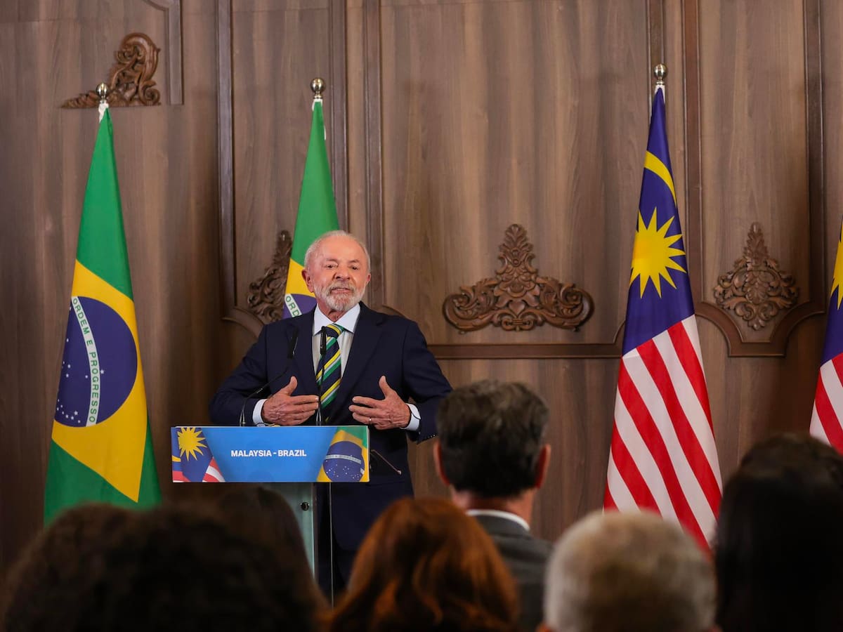 Lula da Silva dice que “muy pronto no habrá problemas entre EE.UU. y Brasil” tras reunión con Trump