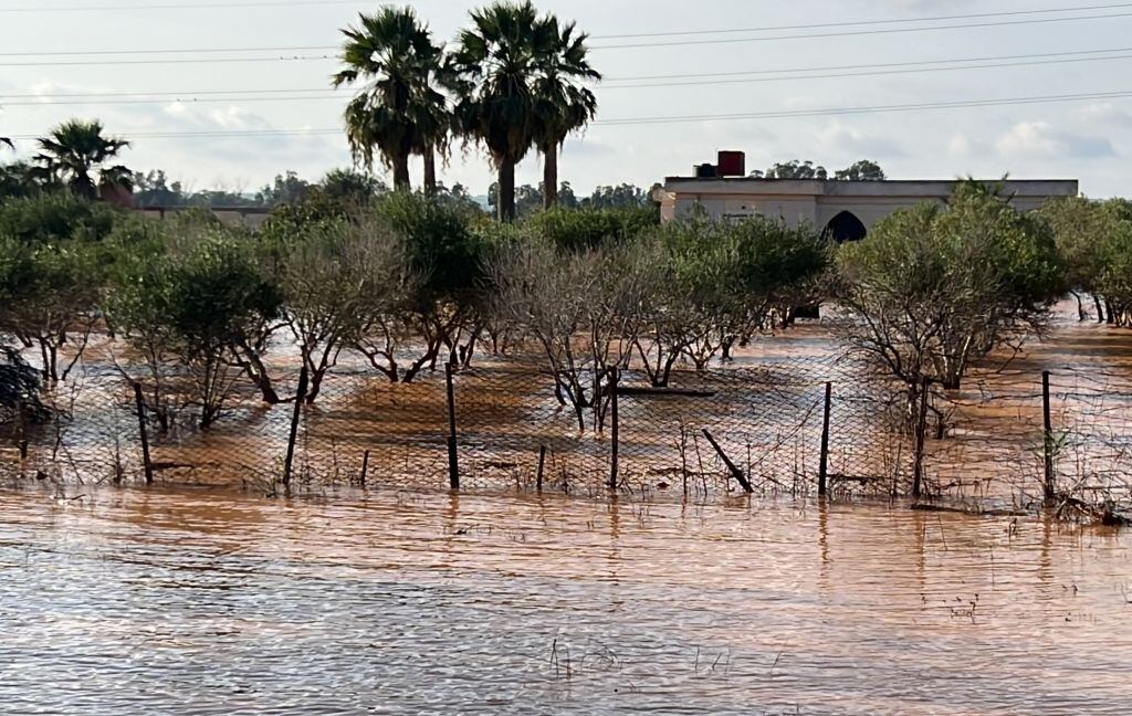 Inundaciones en Libia. Foto: Getty Images.