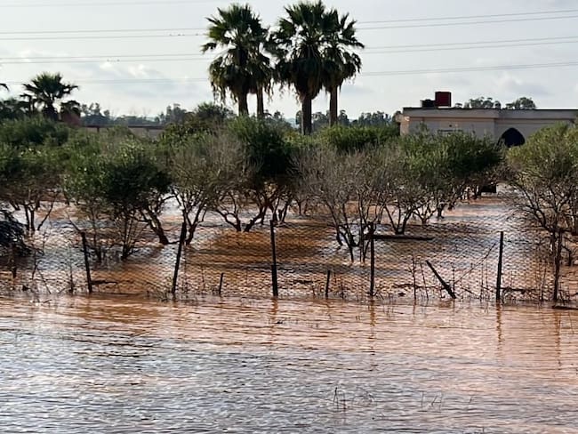 Inundaciones en Libia. Foto: Getty Images.