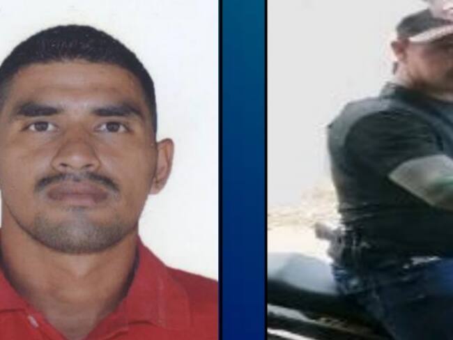 Integrantes del grupo armado Carlos Patiño en cabeza de alias ‘Mocho’ y de alias ‘Cardona’. Foto: Cortesía Policía Nacional.