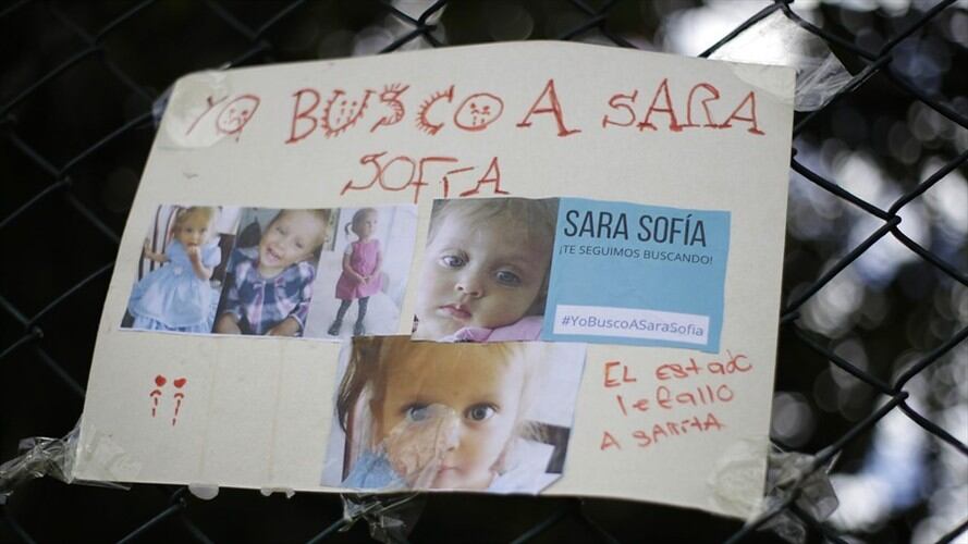 Madre de Sara Sofía Galván será imputada este miércoles. Foto: Colprensa