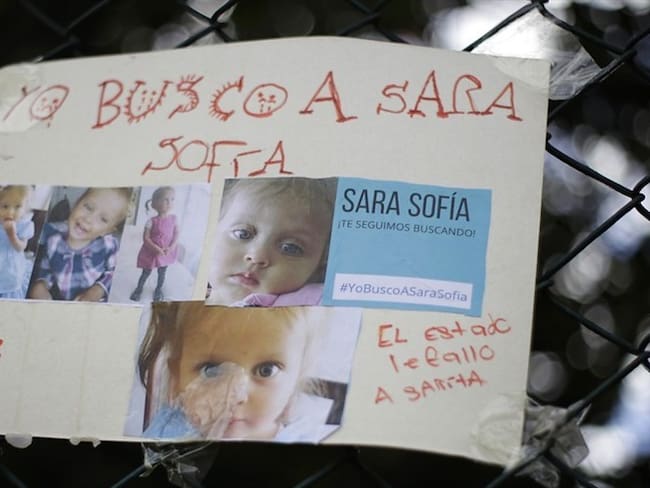 Madre de Sara Sofía Galván será imputada este miércoles. Foto: Colprensa