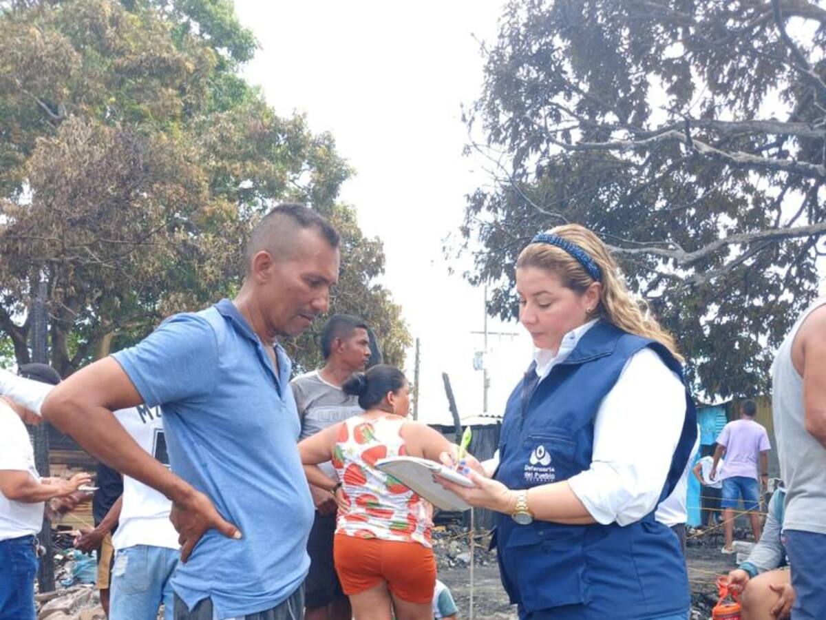 Montería: piden al Gobierno Nacional que atienda a las comunidades afectadas por incendio