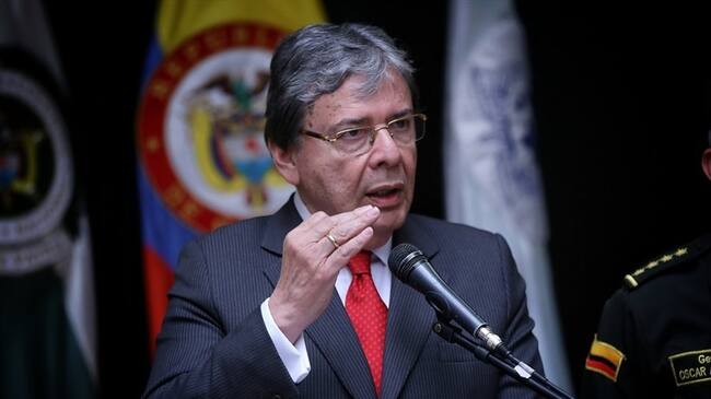 Ministro Carlos Holmes Trujillo. Foto: Colprensa - Camila Díaz