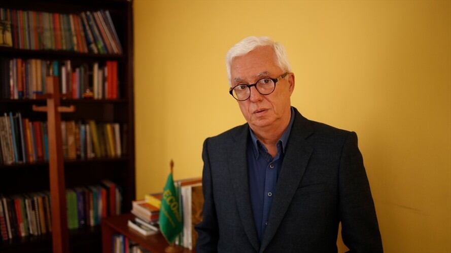 El 25 de octubre de 2020, el Polo Democrático oficializó la escisión después de que el sector liderado por Jorge Robledo (foto) y Jorge Gómez hiciera esa solicitud. Foto: Colprensa / JUAN PÁEZ