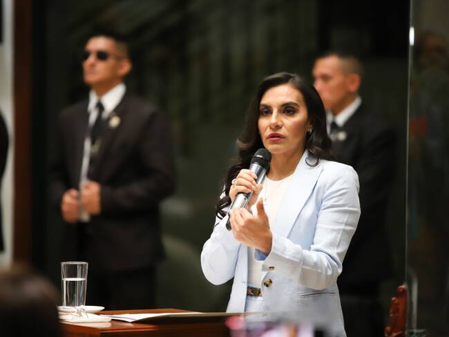 Verónica Abad, vicepresidenta de Ecuador. Foto: Diego Alban/dpa (Photo by Diego Alban/picture alliance via Getty Images)
