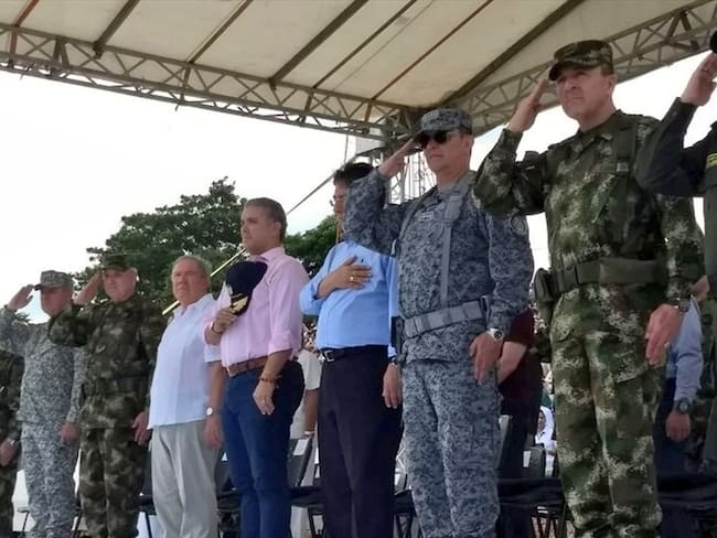 Presidente Duque activó Fuerza de Despliegue Rápido para el Catatumbo. Foto: Ejército Nacional
