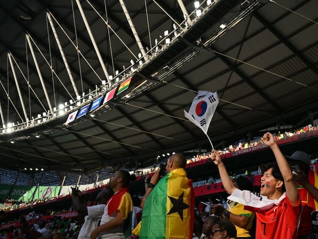 Corea del Sur y Ghana. Foto: Glyn Kirk / AFP via Getty Images