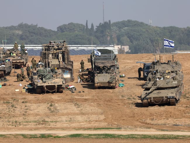 Ejército de Israel. Foto: EFE/ Atef Safadi