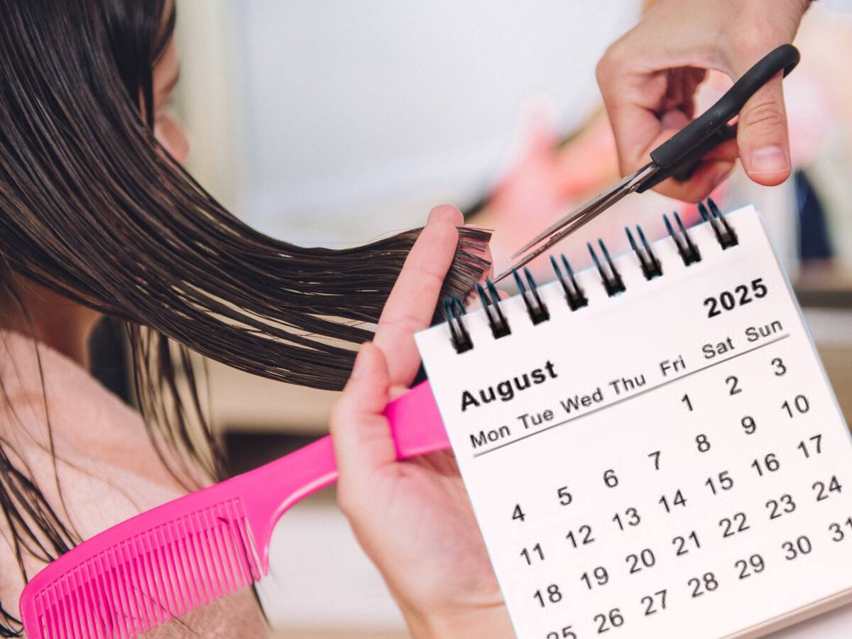 Calendario lunar agosto 2025: mejores días para cortarse el pelo para que crezca rápido y sano