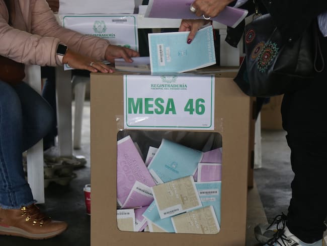 Imagen de referencia de elecciones en Colombia. Foto: Colprensa