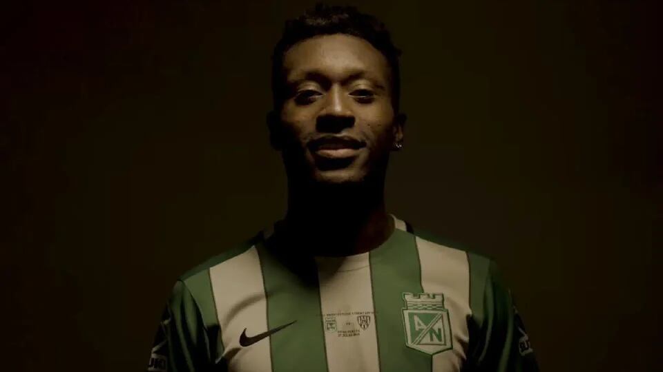 Marlos Moreno su video de presentación con Atlético Nacional. FOTO: Captura de Pantalla