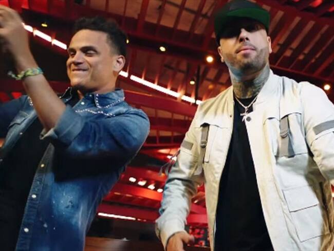 Silvestre Dangond y Nicky Jam . Foto: YouTube SilvestreDangondVEVO