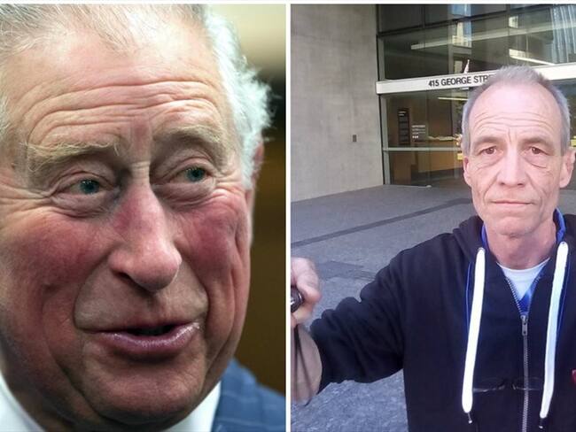 El hombre que asegura ser el hijo secreto del príncipe Carlos y Camila de Cornualle. Foto: Getty Images