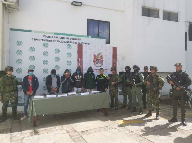 Golpe a las disidencias de las Farc en el municipio de Ocaña, Norte de Santander- Cortesía Policía Nacional